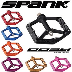 스팽크 우지 산악자전거 MTB 전용 평페달 Spank Oozy Pedal, 퍼플