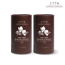 1770 호주 직수입 마누카 꿀 120+ MGO 허니스틱 30포 x 2통
