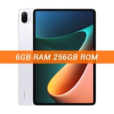 샤오미 태블릿 5 프로 미패드 5 프로 6GB 128GB 256GB 스냅드래곤 870 8600mah 113939 2.5k 화면 구글 플레이 와이파이 버전 태블릿 ​​5pro, 표준(충전기 없음), 6GB 256GB 흰색