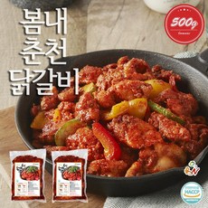 봄내푸드 봄내춘천닭갈비 500g x 2팩