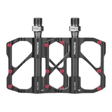 자전거 평페달 MTB 로드 카본 경량 패달, MTB_블랙