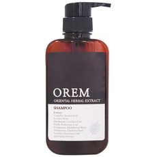OREM 한방 오렘 한약추출물 샴푸 백단향, 1개, 500ml