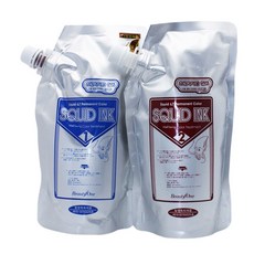 뷰티원 오징어 먹물 컬러 500g 스퀴드 잉크 컬러 트리트먼트 염색약, 다크브라운, 1개