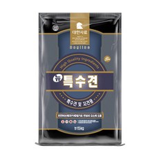 곰표 대한사료 뉴특수견 15kg 자견 사냥견 특수견 훈련견 강아지사료, 1개