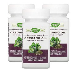 네이처스웨이 오레가노 오일 Vegan Capsules 60정 3개