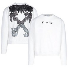 리본즈 오프화이트 OffWhite 남성 맨투맨 11461273 (P001478756)