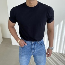 간빠레 어깨가넓어보이는 헬스복 운동복 머슬핏 남자 반팔 티셔츠