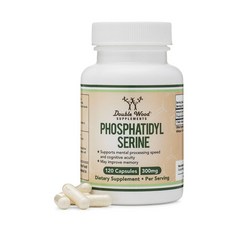 더블우드 포스파티딜세린 300mg 캡슐, 120개입, 1개