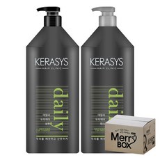 케라시스 데일리 두피케어 1500ml x2개 (샴푸1개+린스1개), 1세트
