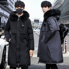 남성 이월 코볼 롱패딩 L0074