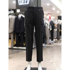 티아이포맨 티아이포맨 22 S/S 블랙 T/R 카고 슬랙스 M222MPT766 BK (P001942223)