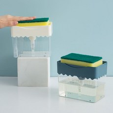 ☞고객대만족↗¶ 퐁퐁통 세제통 주방 세제공병 펌핑 디스펜서 (♭!azh), LetsBuy™ 화이트_LB™