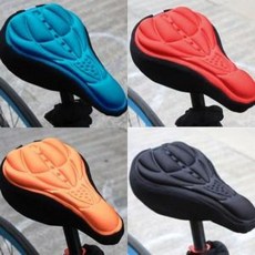 3입체 자전거 안장 커버 MTB 쿠션 로드 바이크 용품 *WE52@363DEA, 씨에이지몰 레드