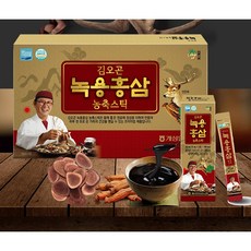 [선물세트] 6년근 홍삼 녹용 스틱 30포 + 쇼핑백, 1세트