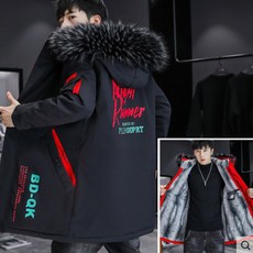 남자 패딩 점퍼 고급 다운자켓 겨울 보온 남성 퀼팅 구스다운 방한 숏패딩 패딩자켓 바람막이 아우터 014