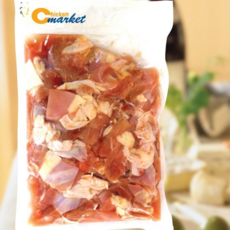 브라질산 정육 냉동 염지닭 절단육 순살 닭다리살 5kg (1kg x 5팩), 절단함(가로3cm x 세로3cm), 마일드염지