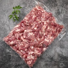 피밀리우리흑돈 프리미엄흑돼지 뒷다리 제육용 찌개용 대용량 식당용, 찌개용5kg