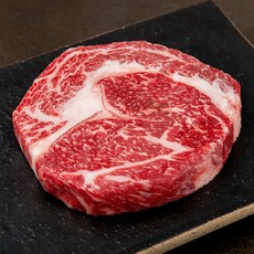 횡성명품한우 1+등급 등심 두툼스테이크용 (냉장), 300g, 1개