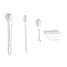 아이하우스 욕실 청소전용 사각 바닥솔 + 롱 틈새솔 + 다기능솔 + 손잡이 세척솔, 1세트
