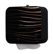 모닝듀 디자인 핸드타올케이스, 블랙, 1개
