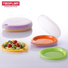 네오플램 드롭렛 피크닉 접시 5p 세트, 상세설명 참조, 없음