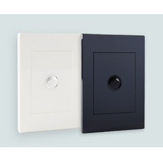 르그랑 / 비보 VIVO / 1구 스위치 (단로 3로 겸용), 1. 화이트 글로스(White Gloss)