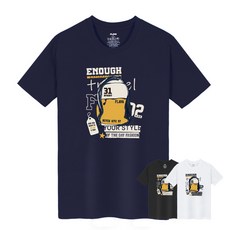 JYFASHION 백팩 빅사이즈 S~4XL 반팔 티셔츠