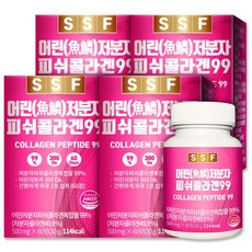 순수식품 300달톤 저분자 피쉬 콜라겐 99%함유 240정(8개월분) 먹는 어류 생선 펩타이드 타블렛, 4개, 60정