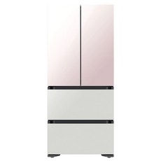 [삼성전자/RQ48A9401AP55] 김치냉장고 스탠드486L/핑크화이트.글램글래스/비스포크.1등급/22년형/4도어/전국무료배송.폐가전수거