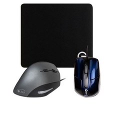 ZIO 버티컬 마우스 ERGO900 + QSENN 미니 마우스 GP-M9000 PLUS + ZIO 프리미엄 게이밍 마우스패드 Gz-MP320, 마우스(ERGO900, GP-M9000 PLUS), 패드(Gz-MP320), 마우스(블랙, 블루)