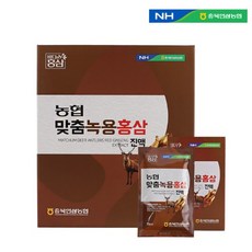 충북인삼농협 맞춤녹용홍삼진액 70mlx30포, 70ml x 30포