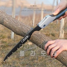 폴라도레 AIRAJ 접이식 휴대용 쇠톱 목공 나무 전지 접톱 Y, 4번