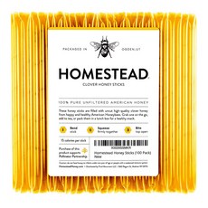 홈스테드 허니 스틱 100 클로버 미국산 꿀 Homestead