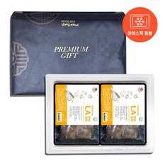 추석 선물 프리미엄 양념 LA갈비 2kg 부직포 가방 포장 명절 선물 바베큐아저씨