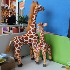 진짜같은 기린 봉제 인형 55cm, 1번