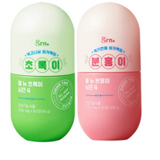 GRN 분홍이 초록이 1+1 시즌4 다이어트보조제 세트 최신상 버전, 1세트
