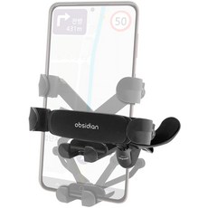 옵시디언 차량용 송풍구 핸드폰 무소음 중력거치대 CT-G10 휴대폰, CT-G10+CT-H31 (송풍구 후크형)
