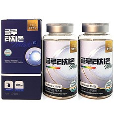 글루타치온 영양제 대용량 1000mg, 120정, 2개