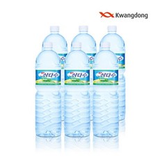광동제약 [광동] 삼다수 2L x6병 /생수 (유라벨/무라벨 랜덤출고)