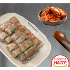 [봉평메밀마당] 맛집 메밀전병(순한맛/김치맛) / 메밀왕만두-전국메밀맛집 TV맛집, [칼칼한김치맛]메밀전병1.2kg, 1개