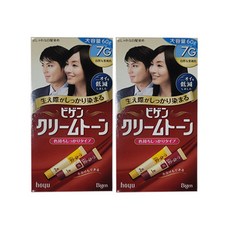 비겐크림톤 염색약 새치염색 60g X 2 바르는 염색약(7G 자연흑갈색), 상세페이지 참조, 상세페이지 참조