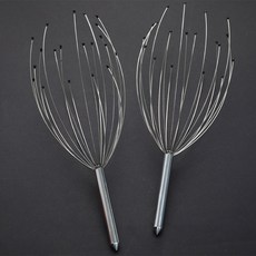 두피 관리기 헤어빔 전동 마사지기계 20개의 발톱이 있는 깊은 이완을 위한 핸드헬드 및