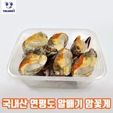 욜로켓 국내산 연평도 알배기 암꽃게 500g 급냉