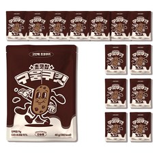 단슐랭 구움쿠킷 프로틴 쿠키 단백질 과자 구움과자 초코칩 40g, 14봉지