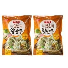동원 개성 얇은피 왕만두 (냉동), 4개, 420g