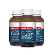 뉴트라라이프 초록입홍합 5600 100정 3통 / Nutralife Green Lipped Mussel, 5600mg, 3개