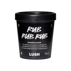 Lush 러쉬 럽럽럽 바디스크럽 330g Rub BODY SCRUB, 1개