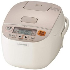 조지루시 밥솥 5.5컵 IH형 Zojirushi NW-VB10-TA, 3인분 화이트