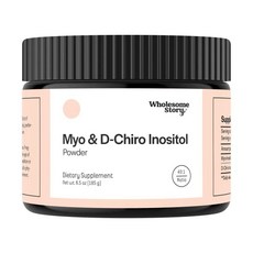 Wholesome Story 묘 이노시톨 MYO 비타민 B8 120캡슐, 6.5 Ounce (Pack of 1)