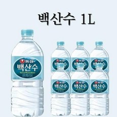 농심 백산수 2L X 12병, 농심 백산수 1L X 24병, 24병, 1L